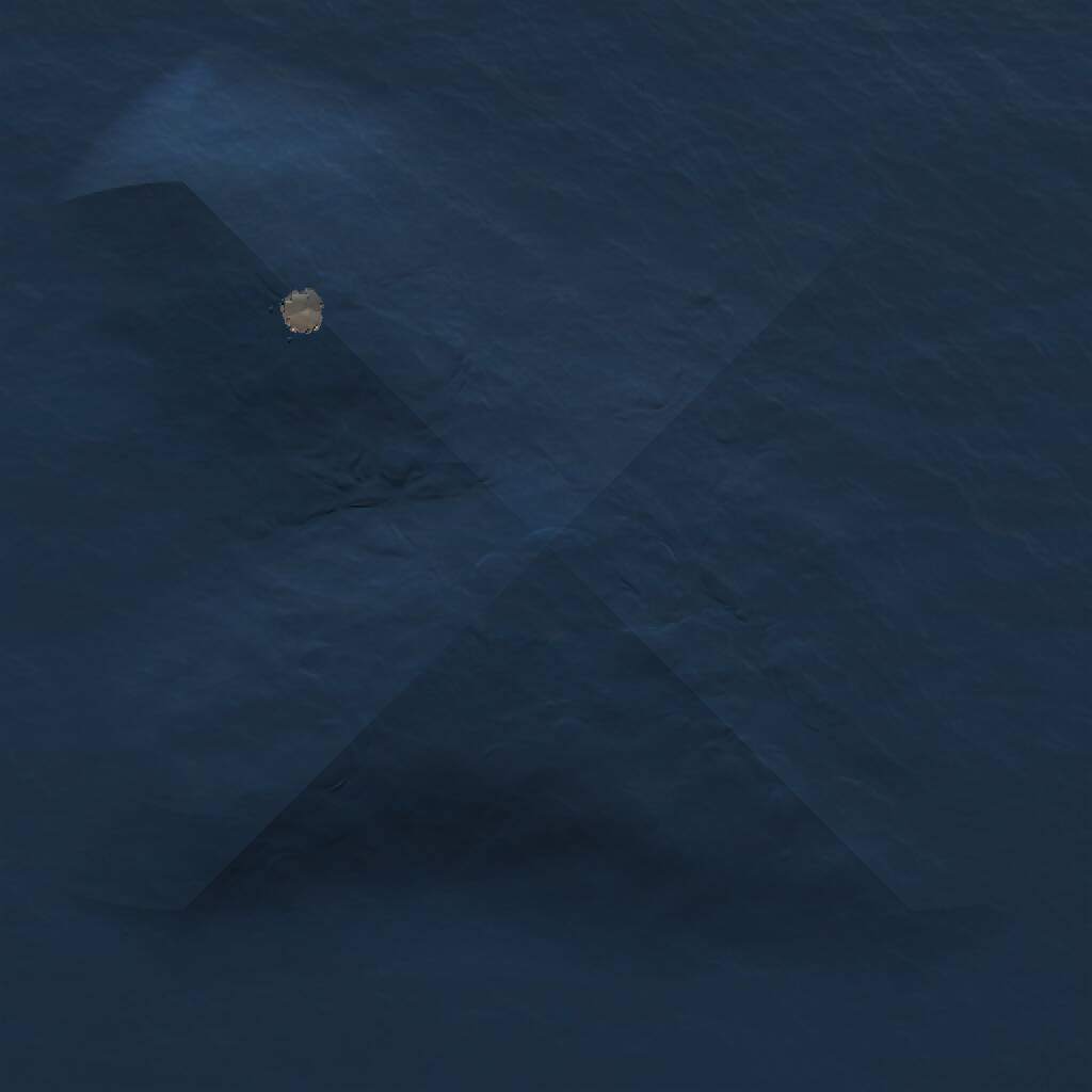 Rust Map: Procedural Map, Size: 1000, Seed: 757534477, 1 Monuments