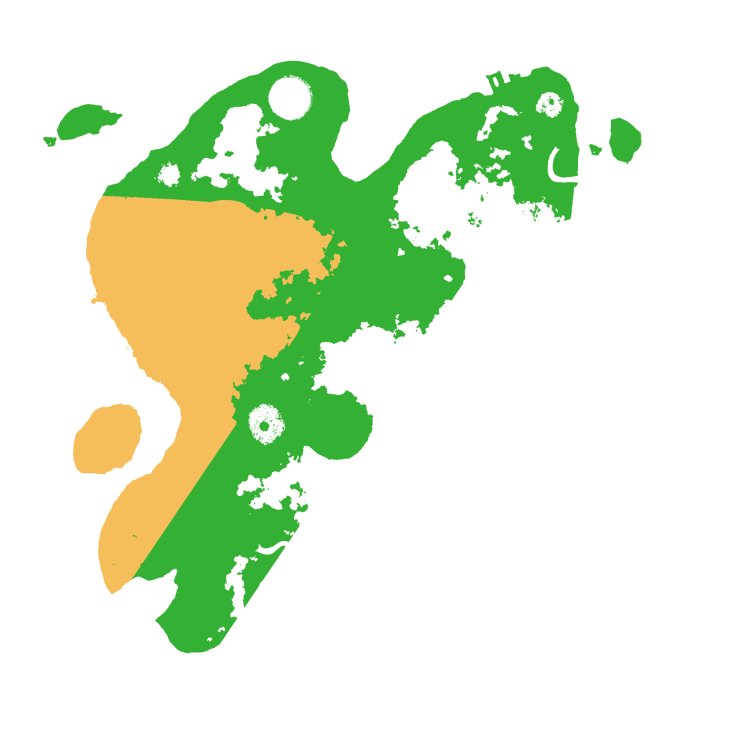 Biome Rust Map: Procedural Map, Size: 3000, Seed: 6879