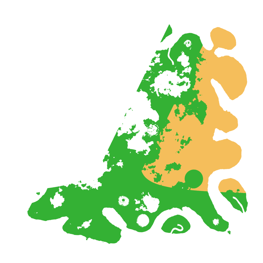 Biome Rust Map: Procedural Map, Size: 3800, Seed: 1919