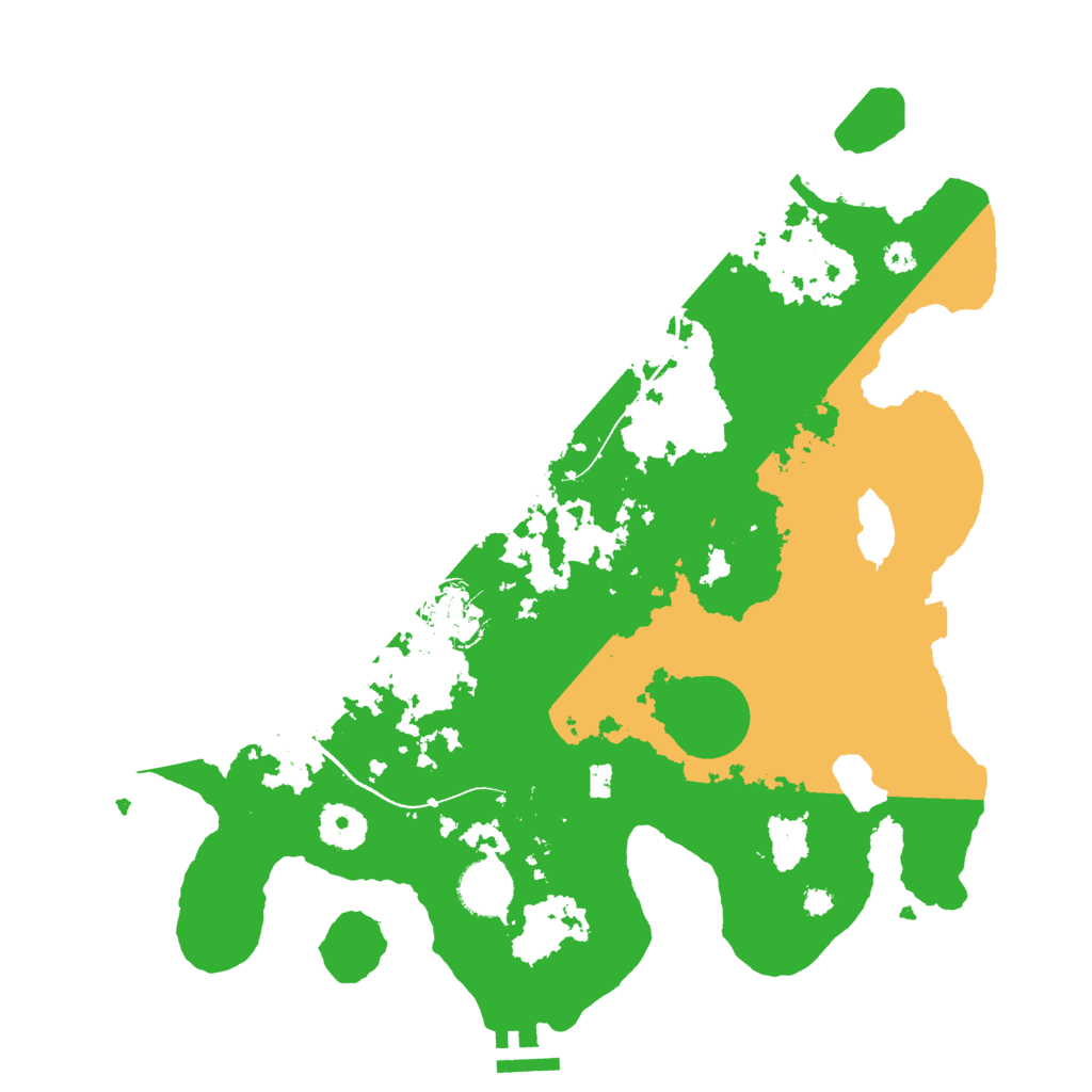 Biome Rust Map: Procedural Map, Size: 3500, Seed: 336623428