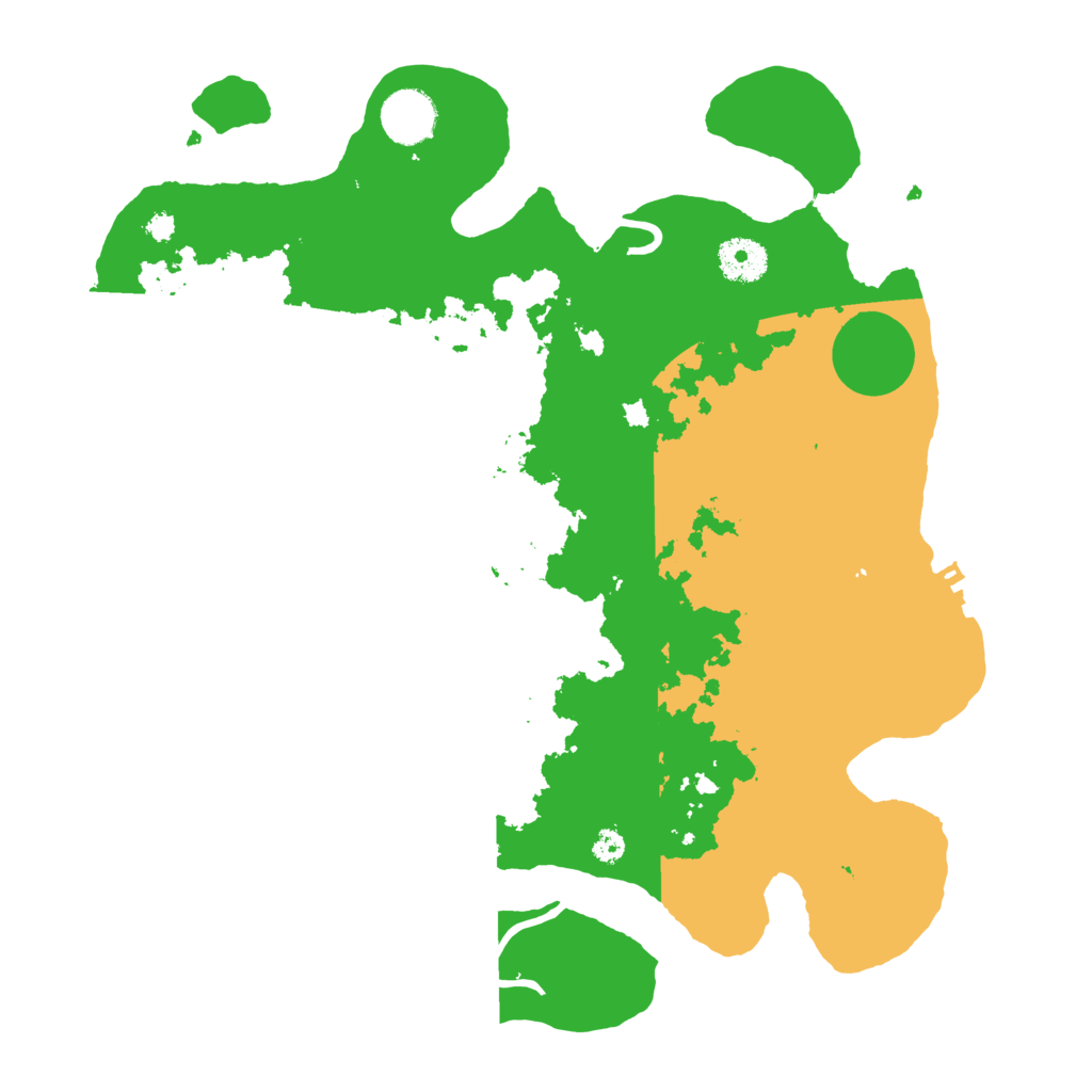 Biome Rust Map: Procedural Map, Size: 3500, Seed: 365563915