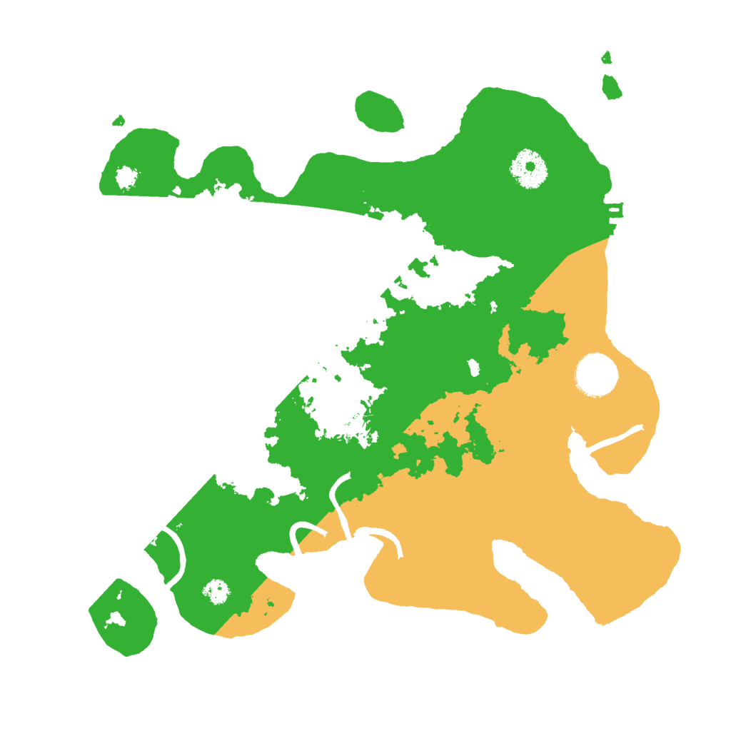 Biome Rust Map: Procedural Map, Size: 3000, Seed: 1658358103