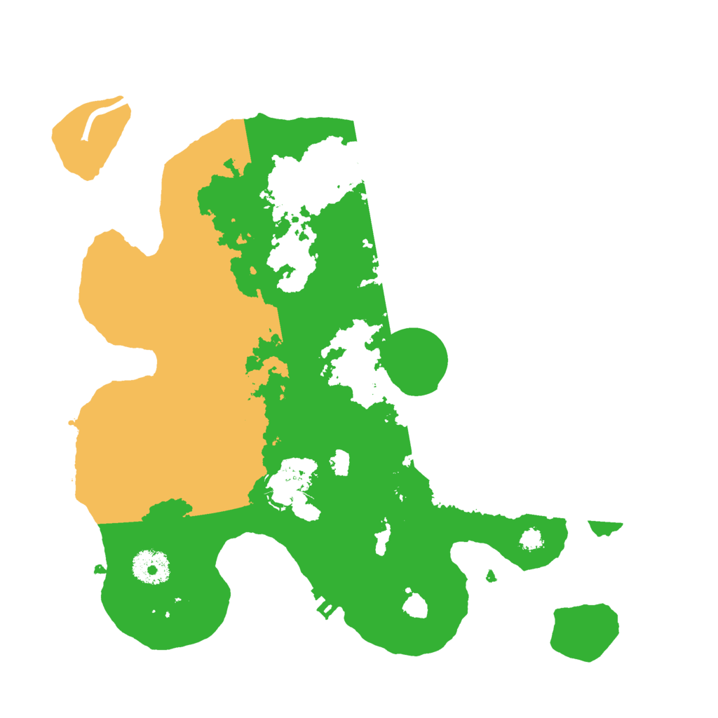Biome Rust Map: Procedural Map, Size: 3000, Seed: 241203985