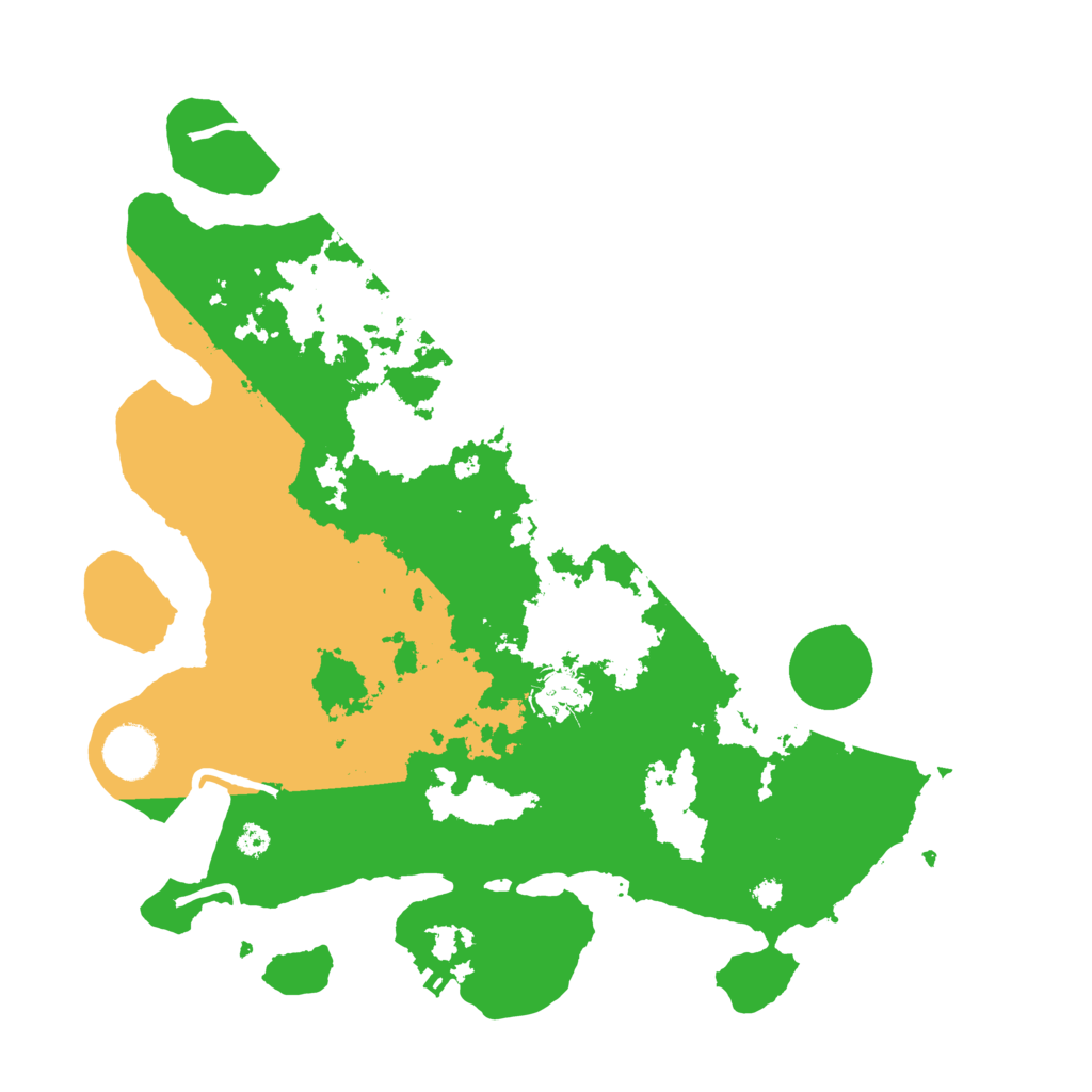 Biome Rust Map: Procedural Map, Size: 3500, Seed: 1614779855