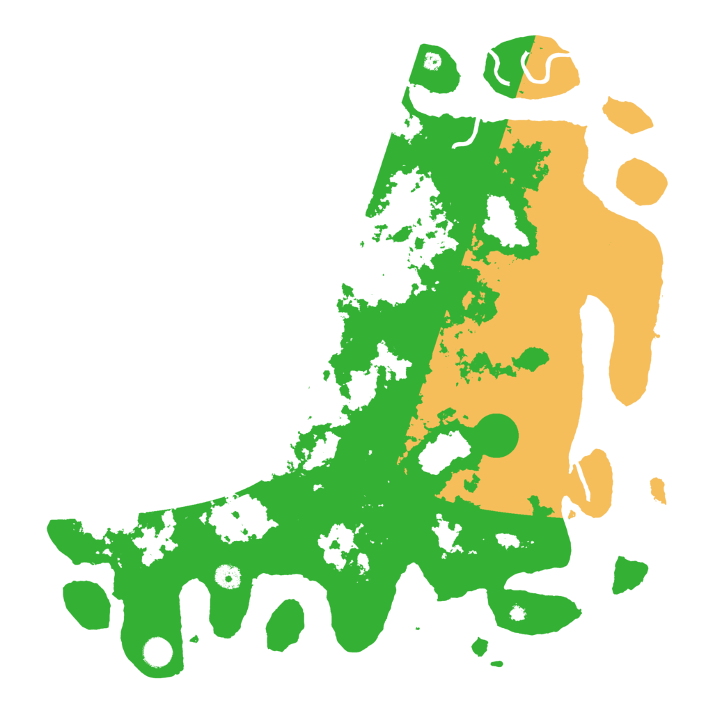 Biome Rust Map: Procedural Map, Size: 4250, Seed: 2023227652