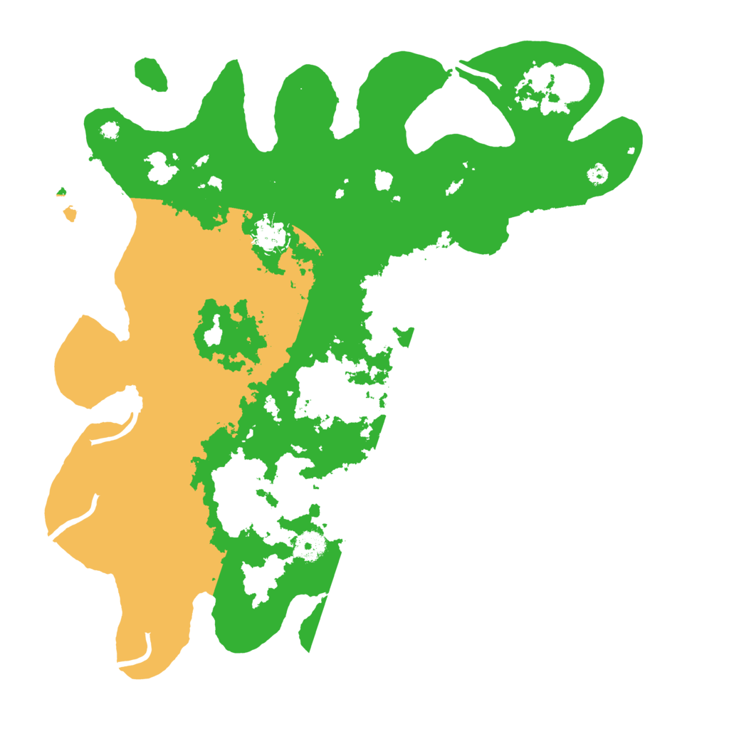 Biome Rust Map: Procedural Map, Size: 3700, Seed: 2004216388