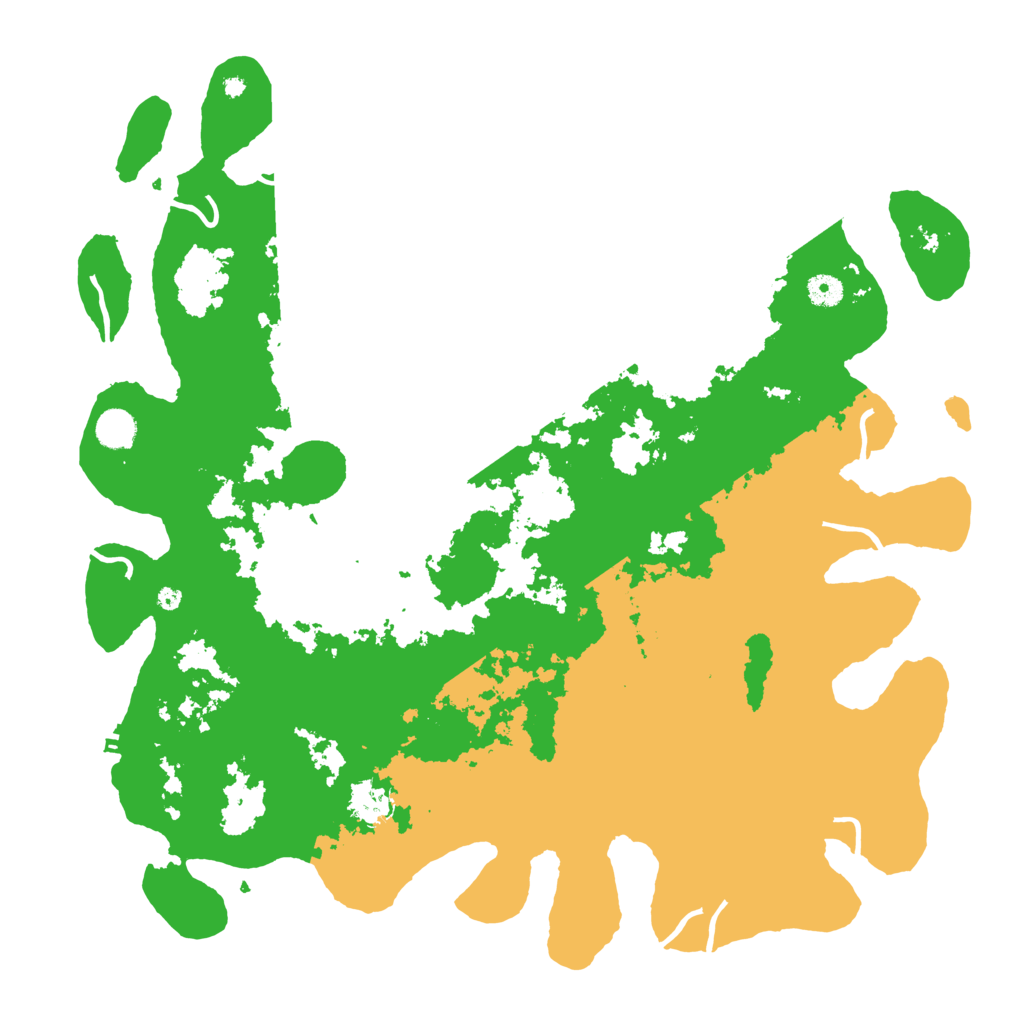 Biome Rust Map: Procedural Map, Size: 4500, Seed: 1355749