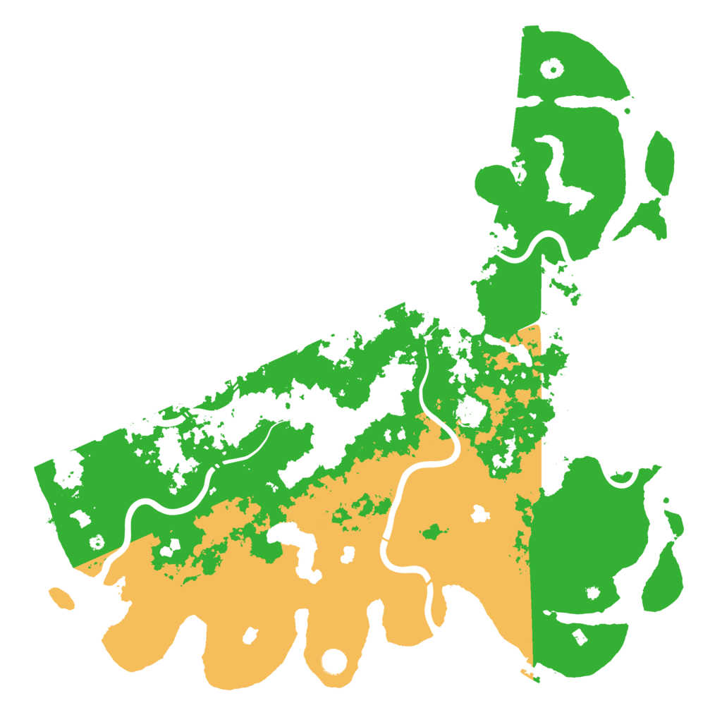 Biome Rust Map: Procedural Map, Size: 5000, Seed: 292229369