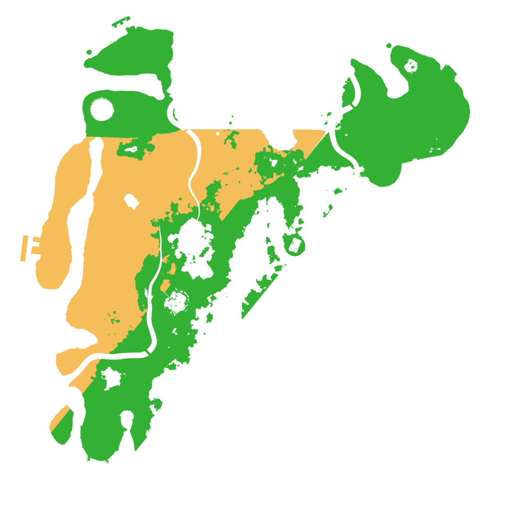Biome Rust Map: Procedural Map, Size: 4000, Seed: 554785124