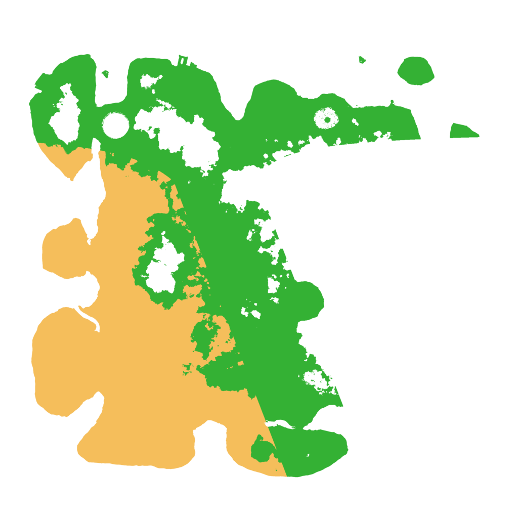 Biome Rust Map: Procedural Map, Size: 3500, Seed: 1646289085