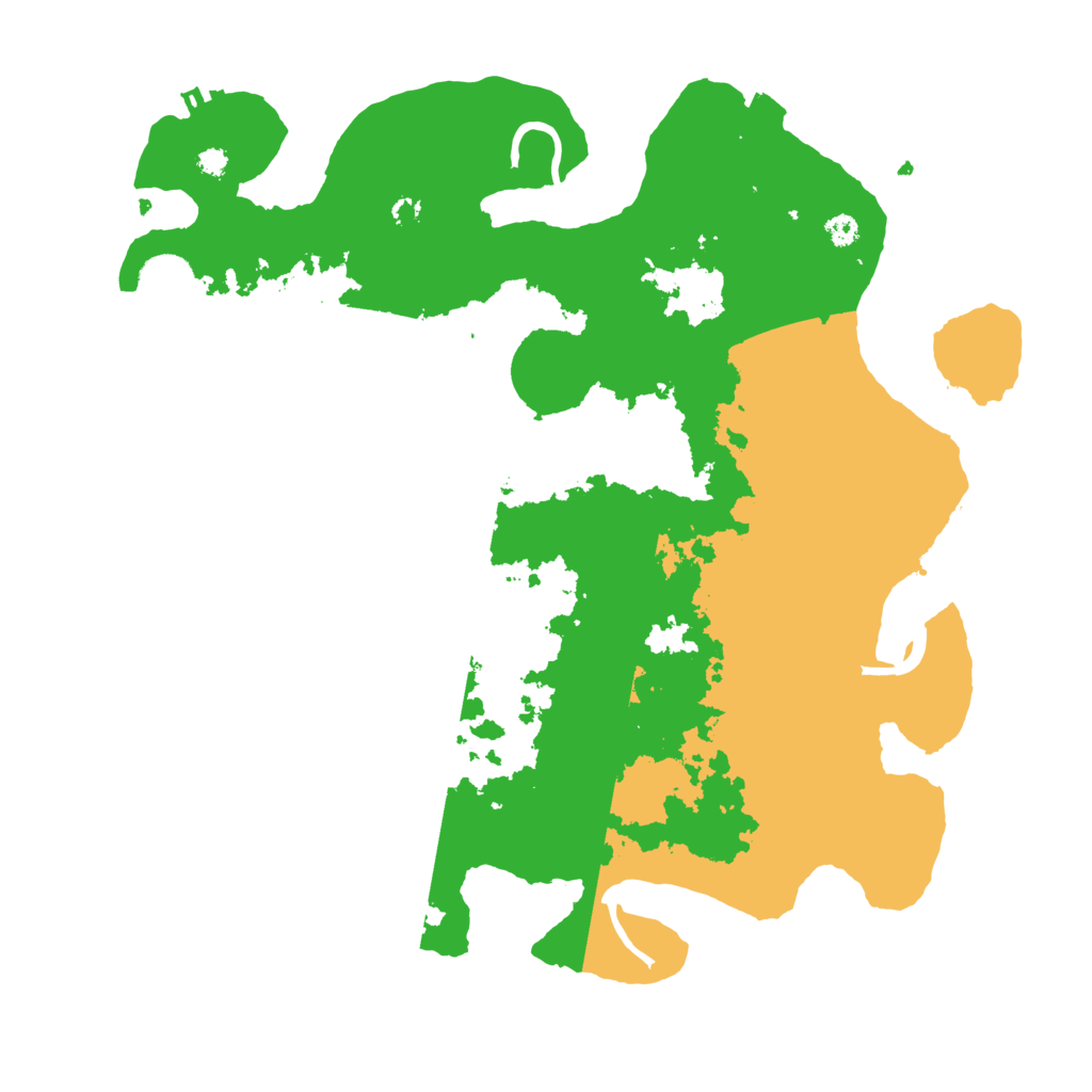Biome Rust Map: Procedural Map, Size: 3500, Seed: 1484532369
