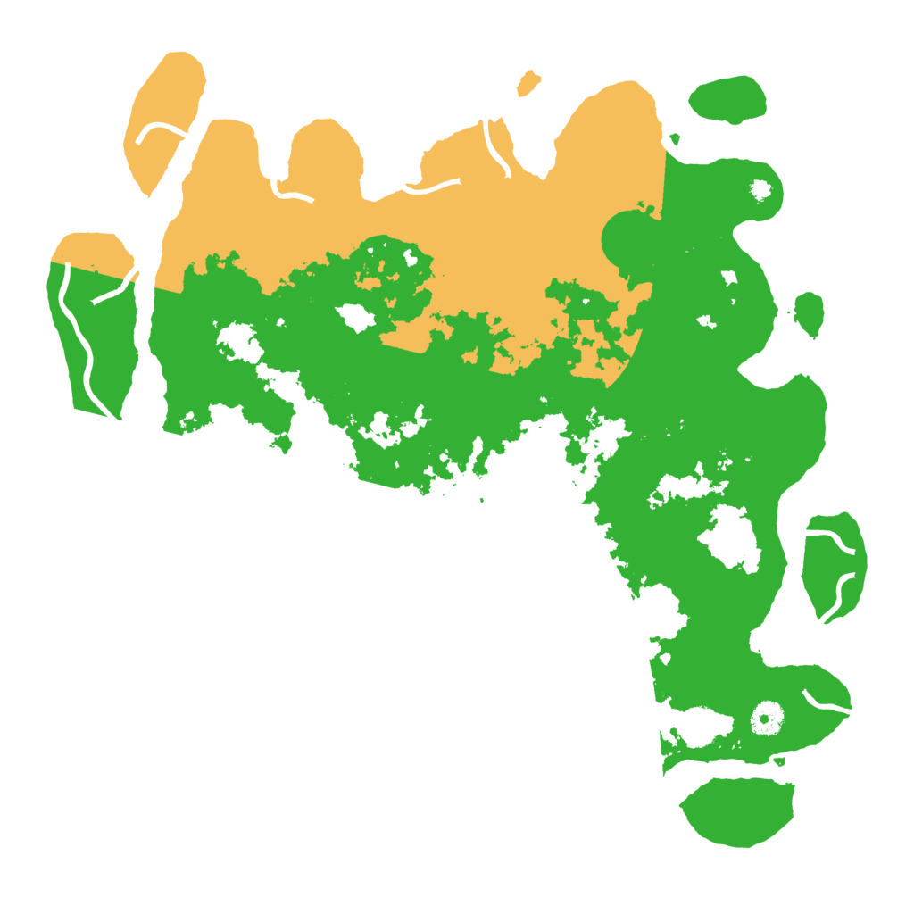 Biome Rust Map: Procedural Map, Size: 4050, Seed: 752085988