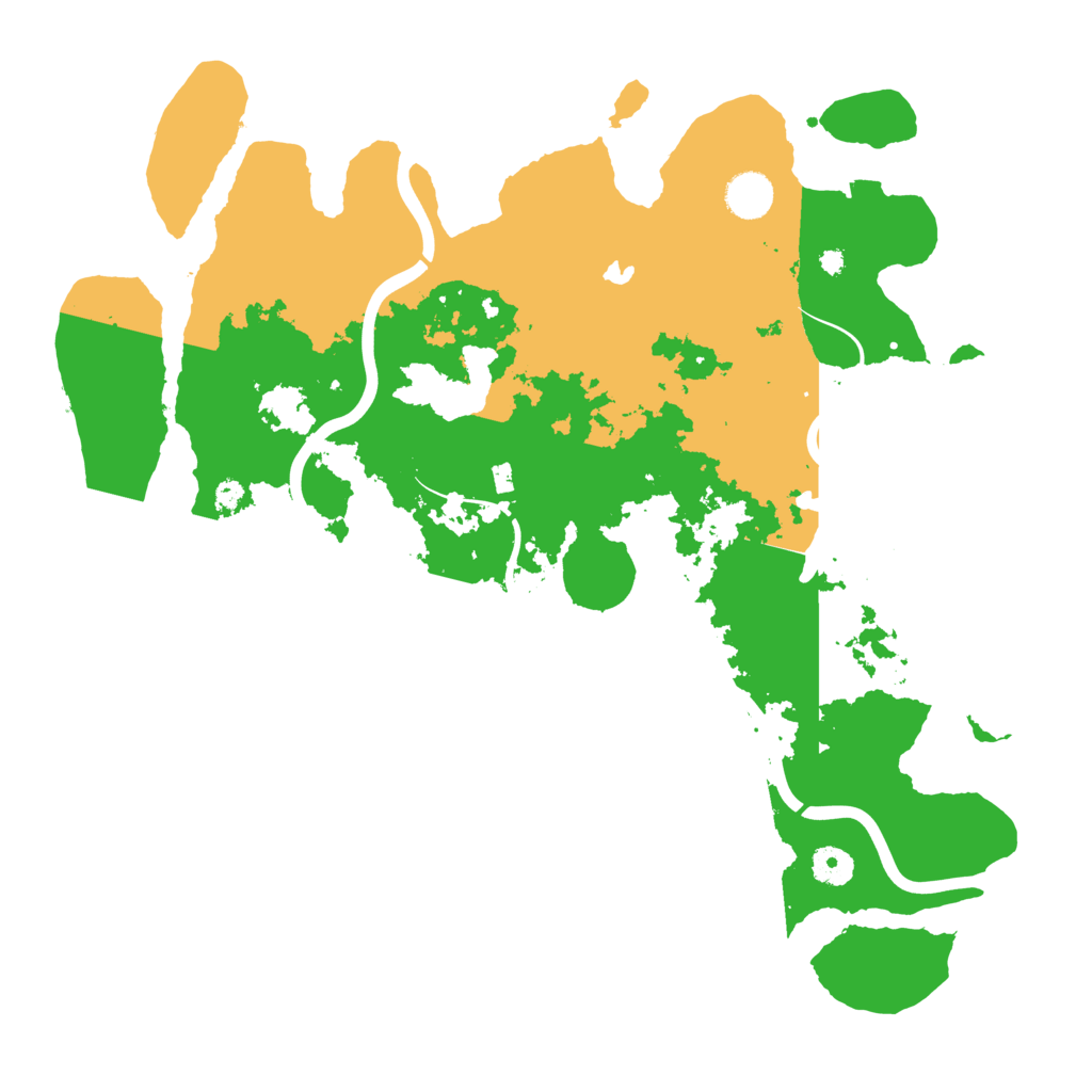 Biome Rust Map: Procedural Map, Size: 4050, Seed: 752085988