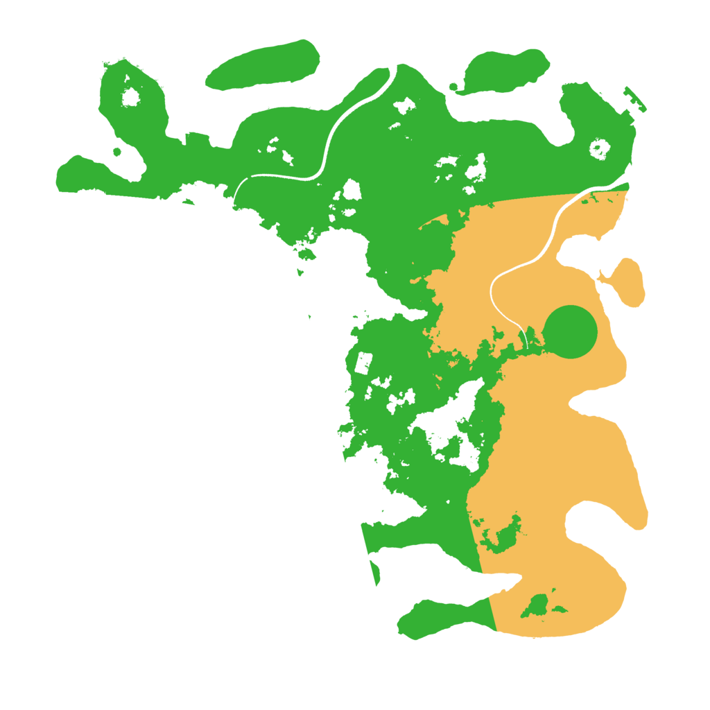 Biome Rust Map: Procedural Map, Size: 3500, Seed: 563659782