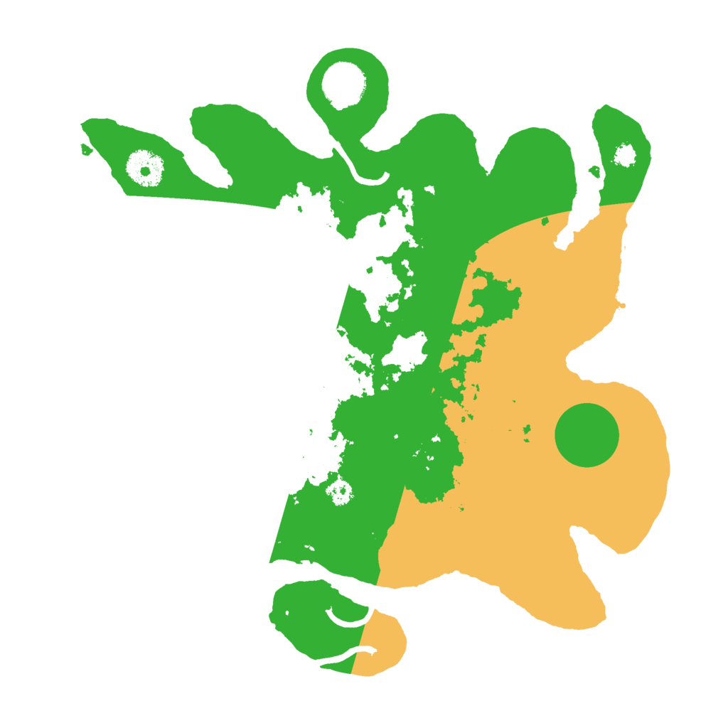 Biome Rust Map: Procedural Map, Size: 3000, Seed: 1658046625