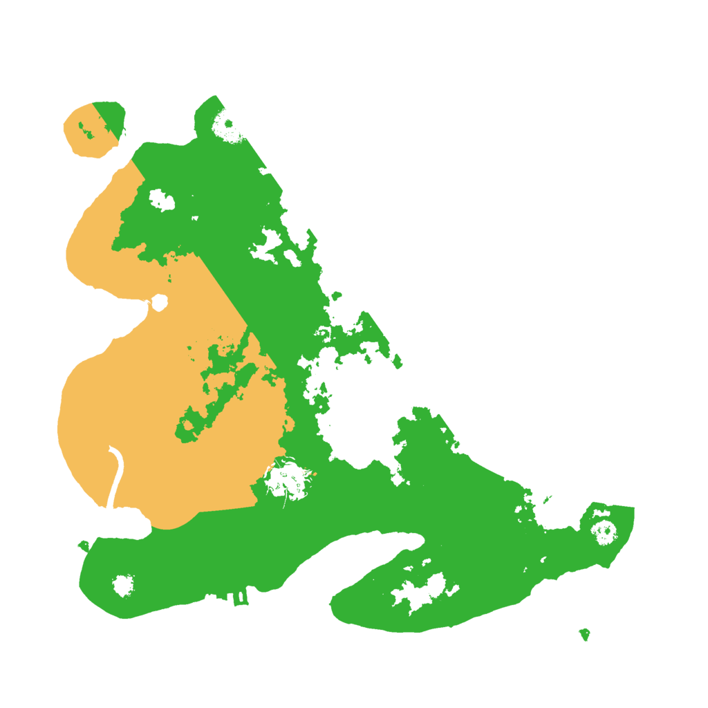 Biome Rust Map: Procedural Map, Size: 3000, Seed: 1673053538