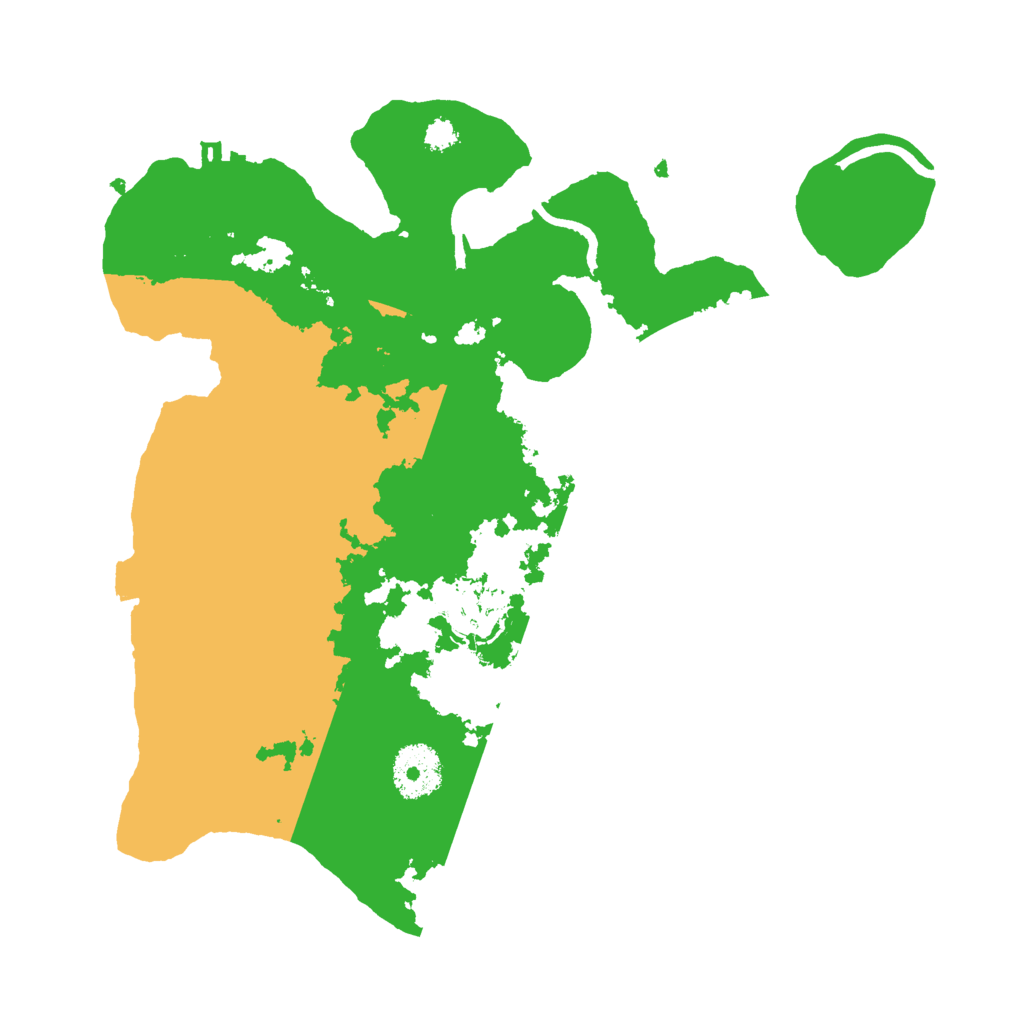 Biome Rust Map: Procedural Map, Size: 3000, Seed: 31304465