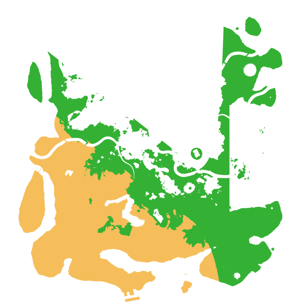 Biome Rust Map: Procedural Map, Size: 4250, Seed: 70011457