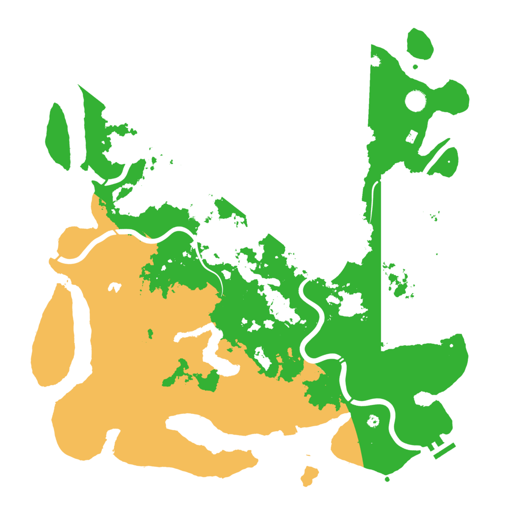 Biome Rust Map: Procedural Map, Size: 4250, Seed: 70011457