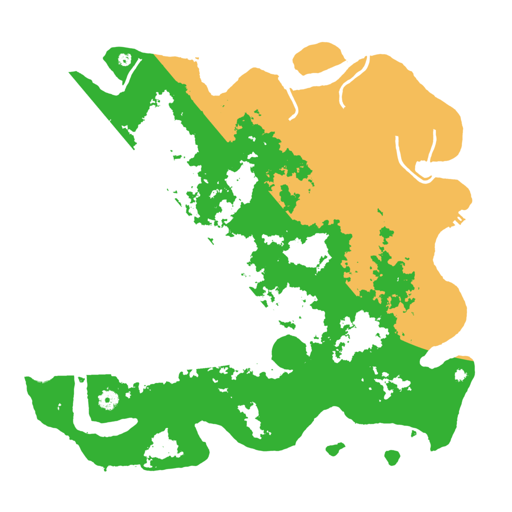 Biome Rust Map: Procedural Map, Size: 4000, Seed: 25360299