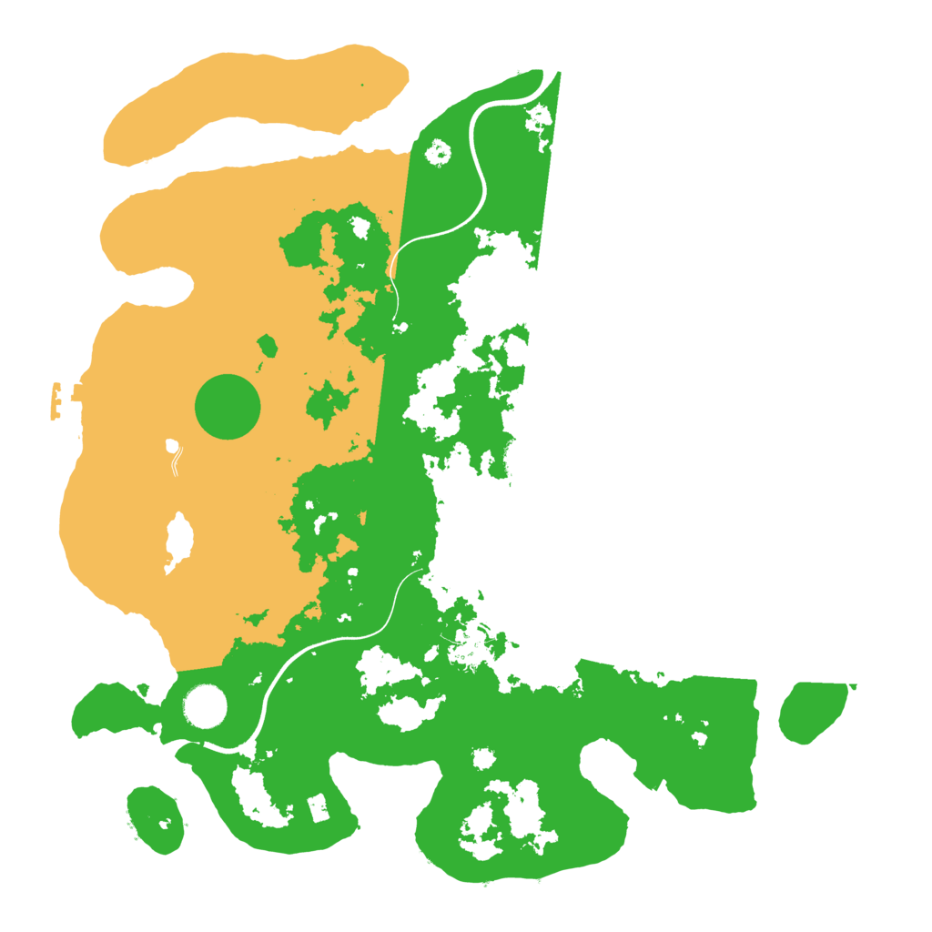 Biome Rust Map: Procedural Map, Size: 3750, Seed: 119426849