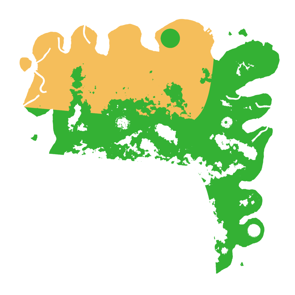 Biome Rust Map: Procedural Map, Size: 4050, Seed: 874645536