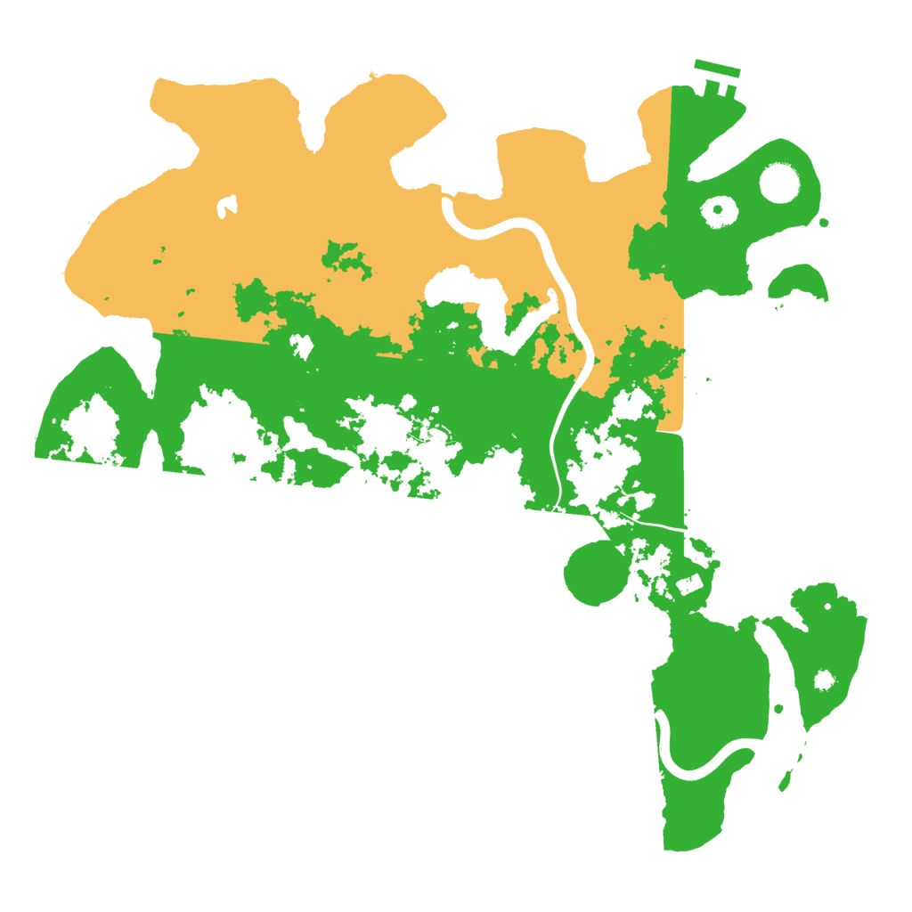 Biome Rust Map: Procedural Map, Size: 4000, Seed: 2037593602