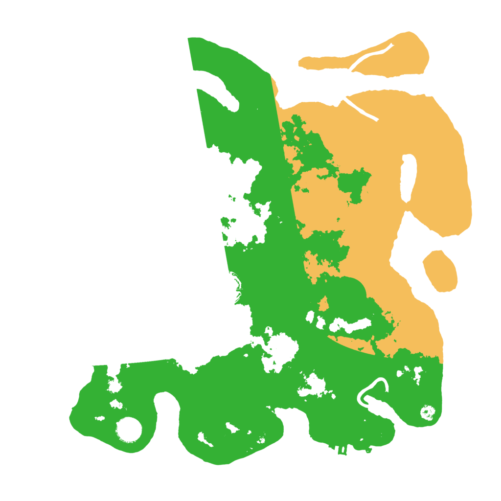 Biome Rust Map: Procedural Map, Size: 3500, Seed: 1512536613