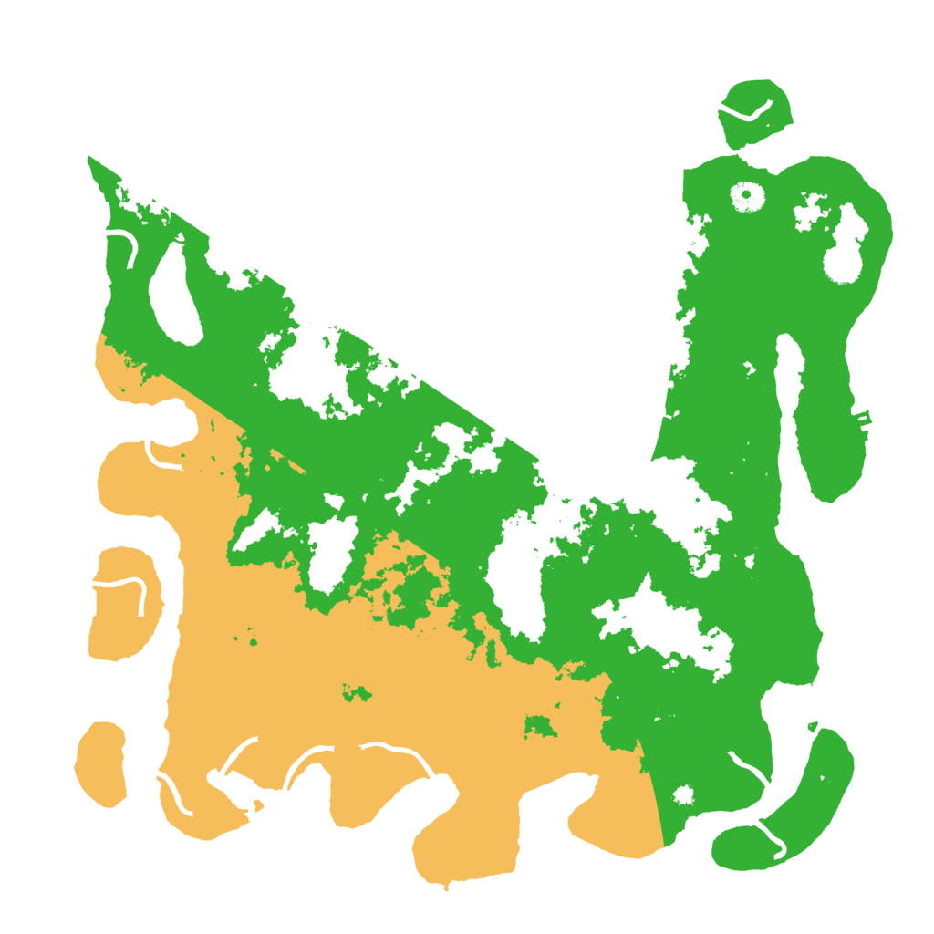 Biome Rust Map: Procedural Map, Size: 4300, Seed: 72129816