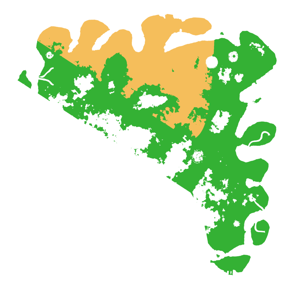 Biome Rust Map: Procedural Map, Size: 4300, Seed: 7484166