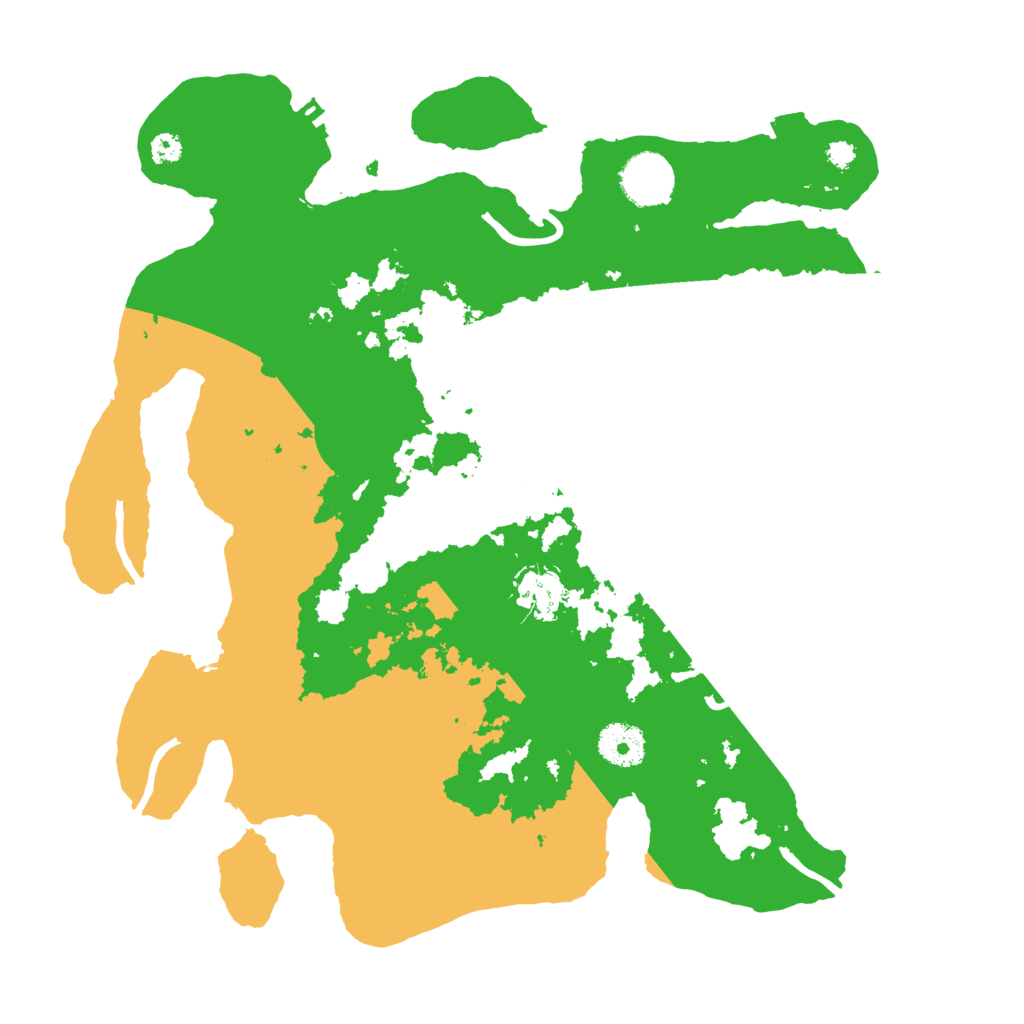 Biome Rust Map: Procedural Map, Size: 3400, Seed: 34518601