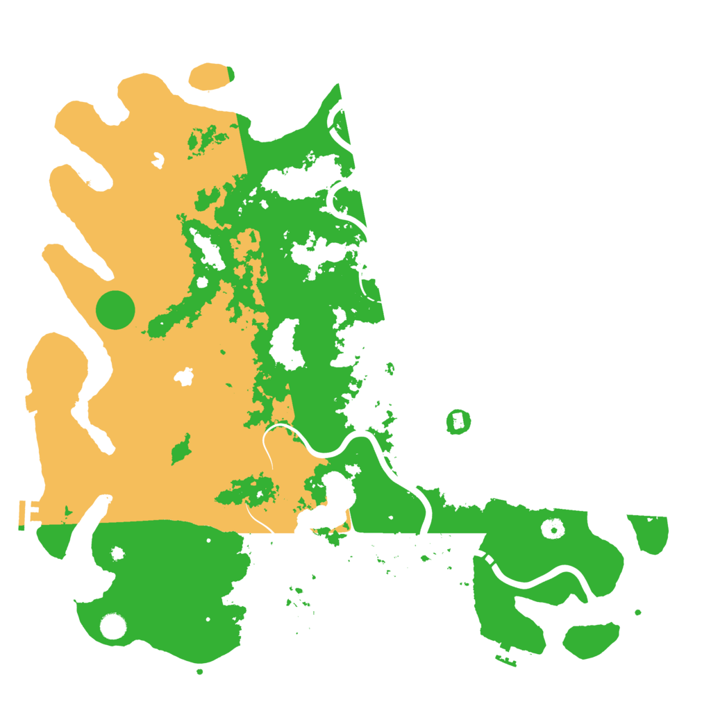 Biome Rust Map: Procedural Map, Size: 4800, Seed: 187