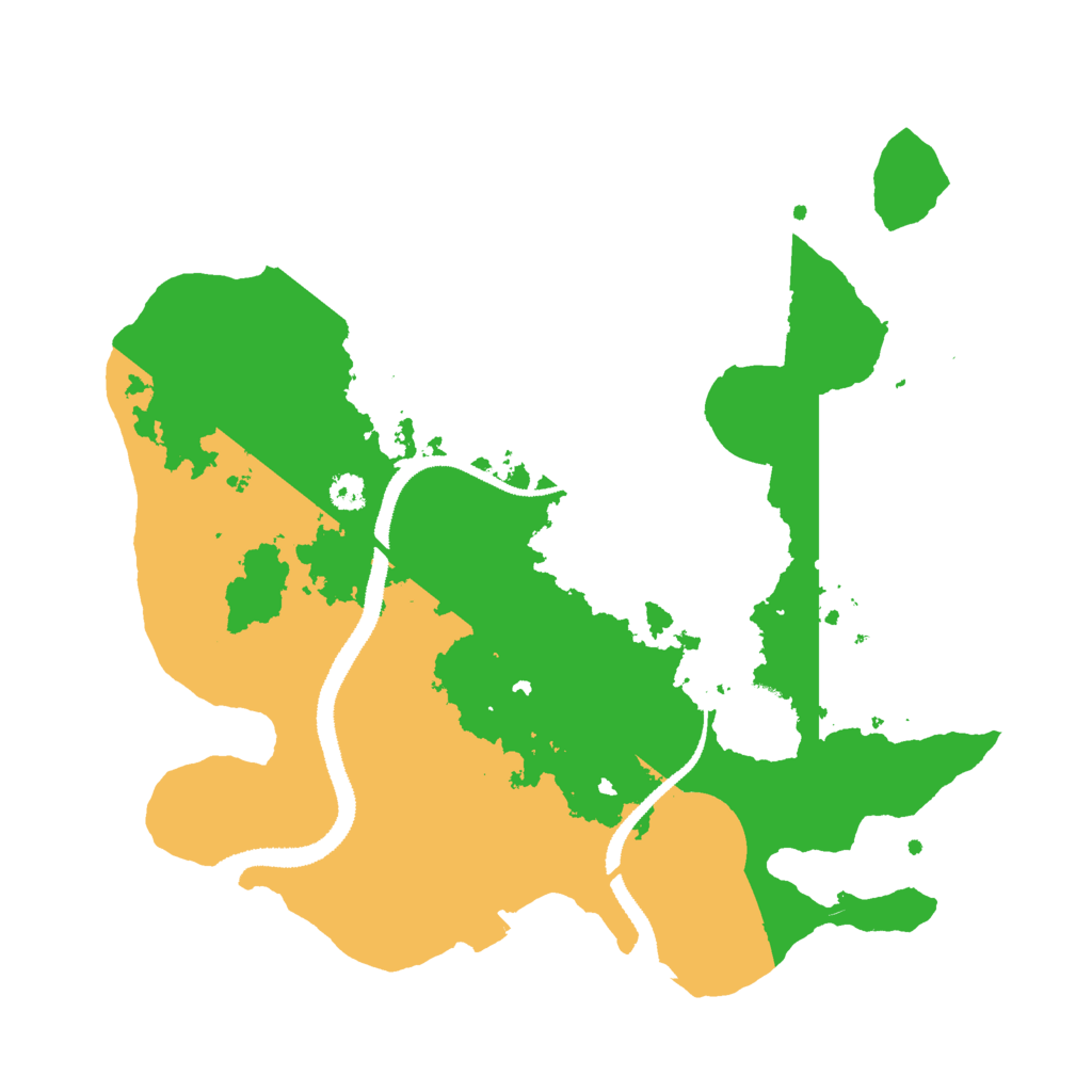 Biome Rust Map: Procedural Map, Size: 3000, Seed: 1107880304
