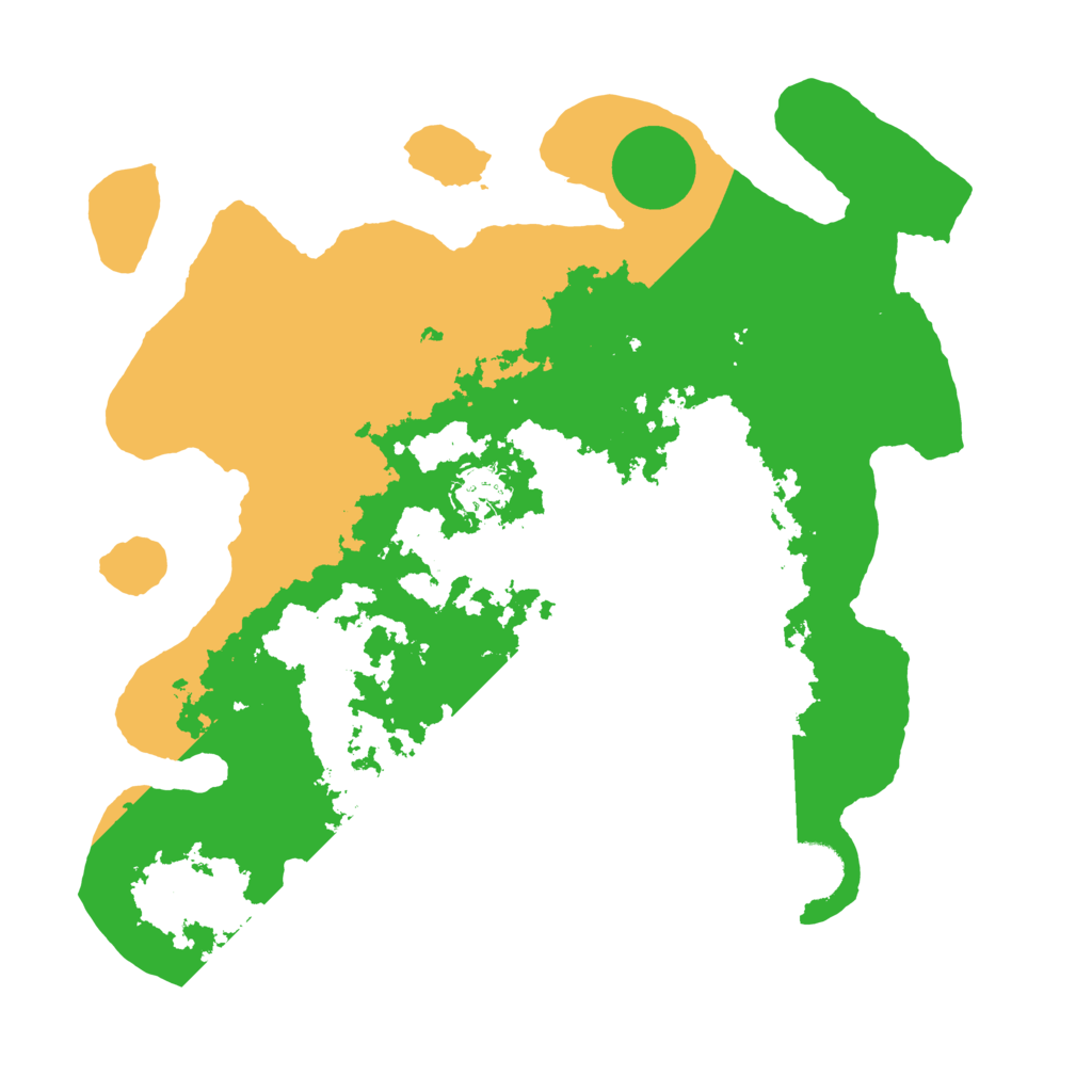 Biome Rust Map: Barren, Size: 3450, Seed: 10999402