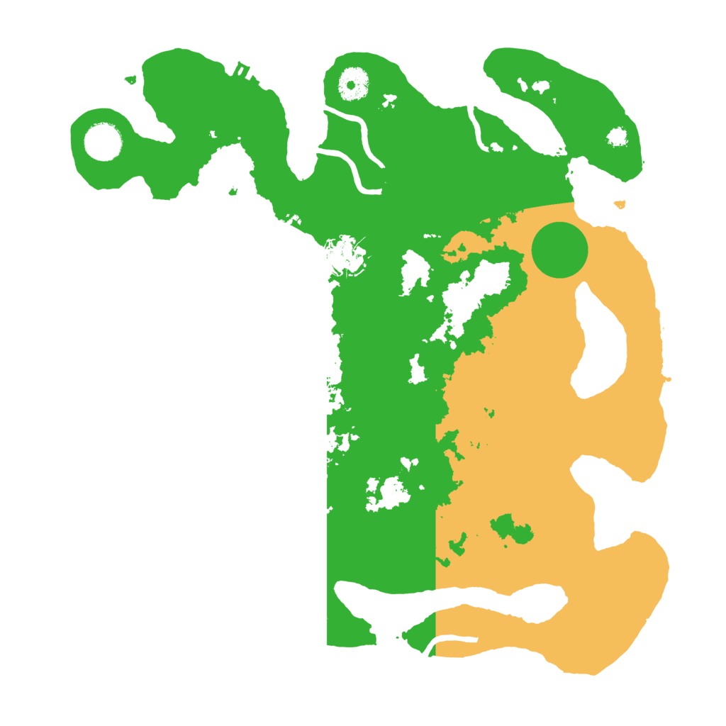 Biome Rust Map: Procedural Map, Size: 3400, Seed: 78675287