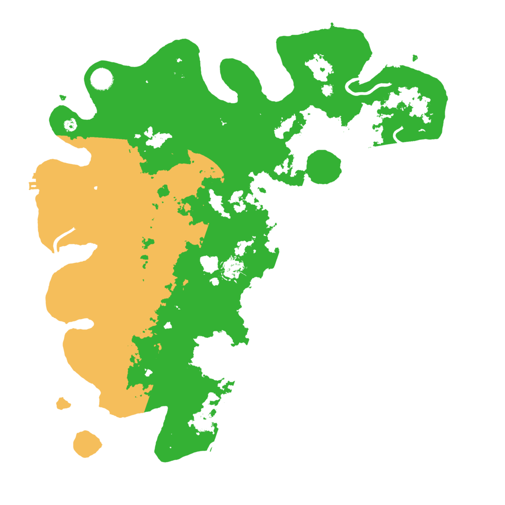 Biome Rust Map: Procedural Map, Size: 4000, Seed: 102283645