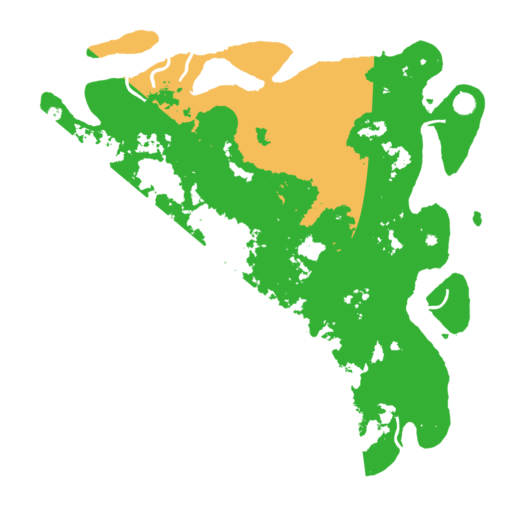 Biome Rust Map: Procedural Map, Size: 4000, Seed: 96673695