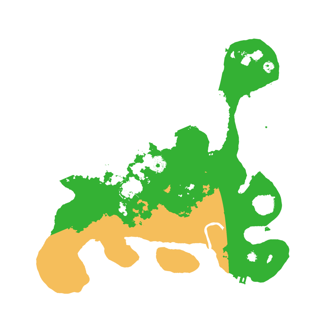 Biome Rust Map: Procedural Map, Size: 3000, Seed: 1418508560