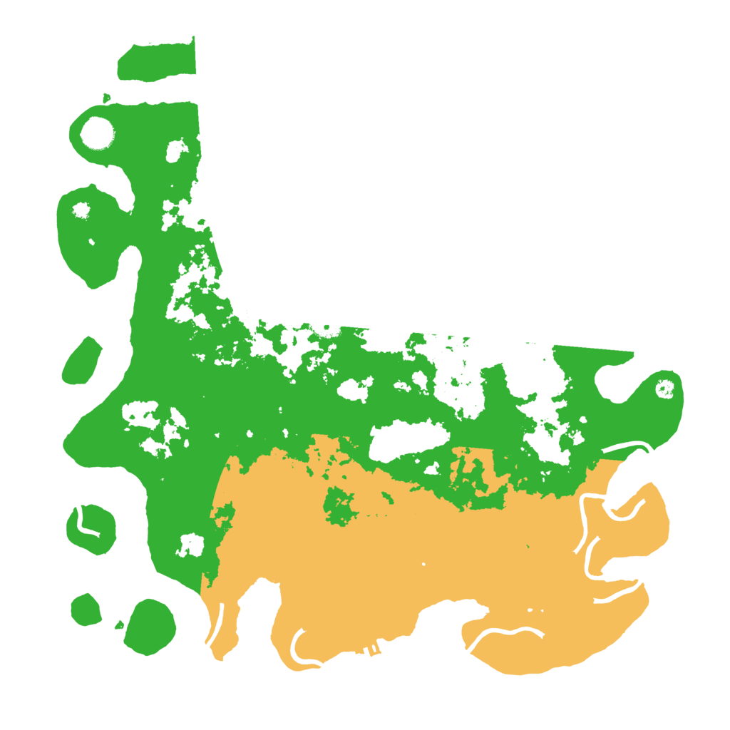 Biome Rust Map: Procedural Map, Size: 3950, Seed: 1159025118