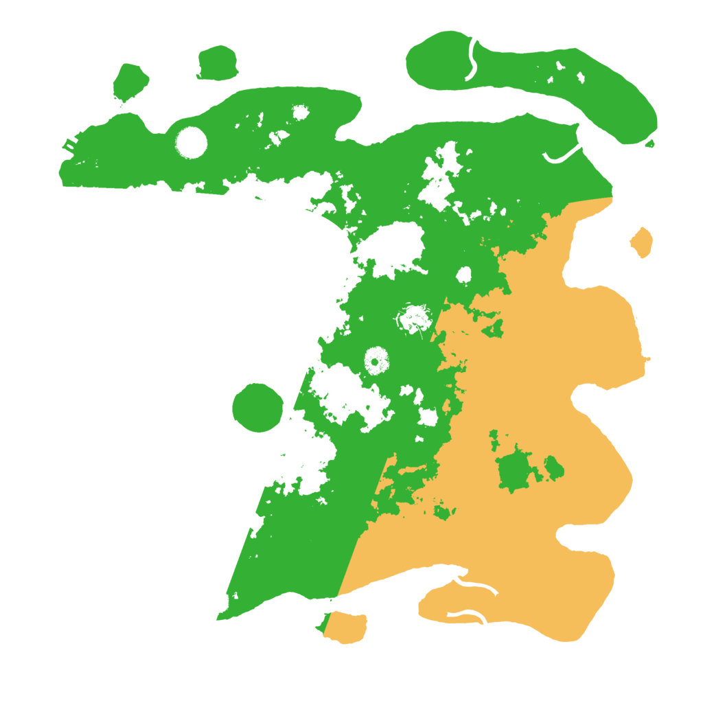 Biome Rust Map: Procedural Map, Size: 3950, Seed: 29132181