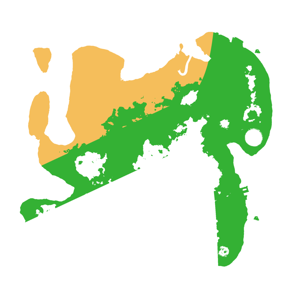 Biome Rust Map: Procedural Map, Size: 3000, Seed: 1181432992