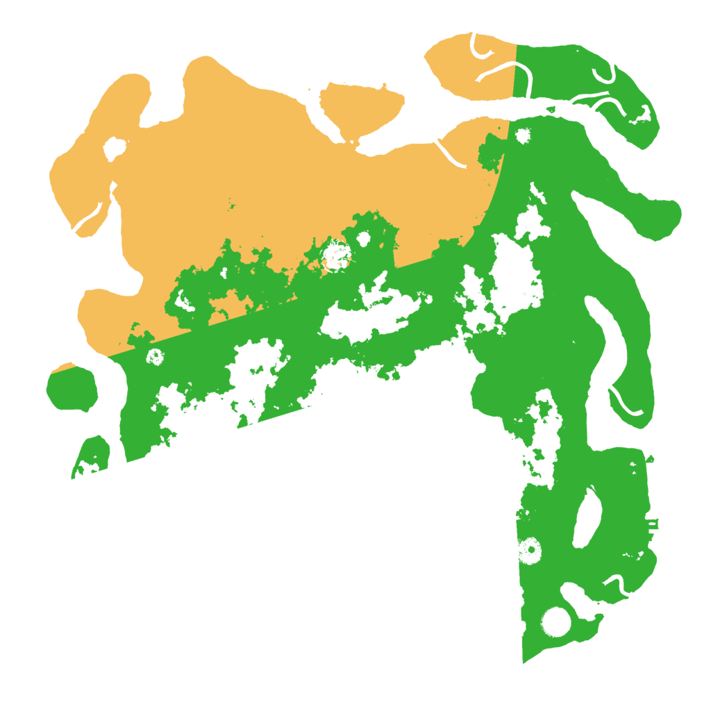 Biome Rust Map: Procedural Map, Size: 4250, Seed: 26341