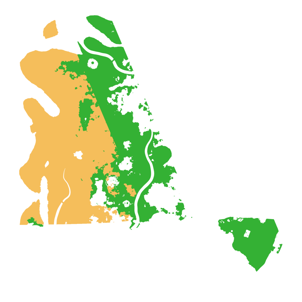 Biome Rust Map: Procedural Map, Size: 4400, Seed: 41613404