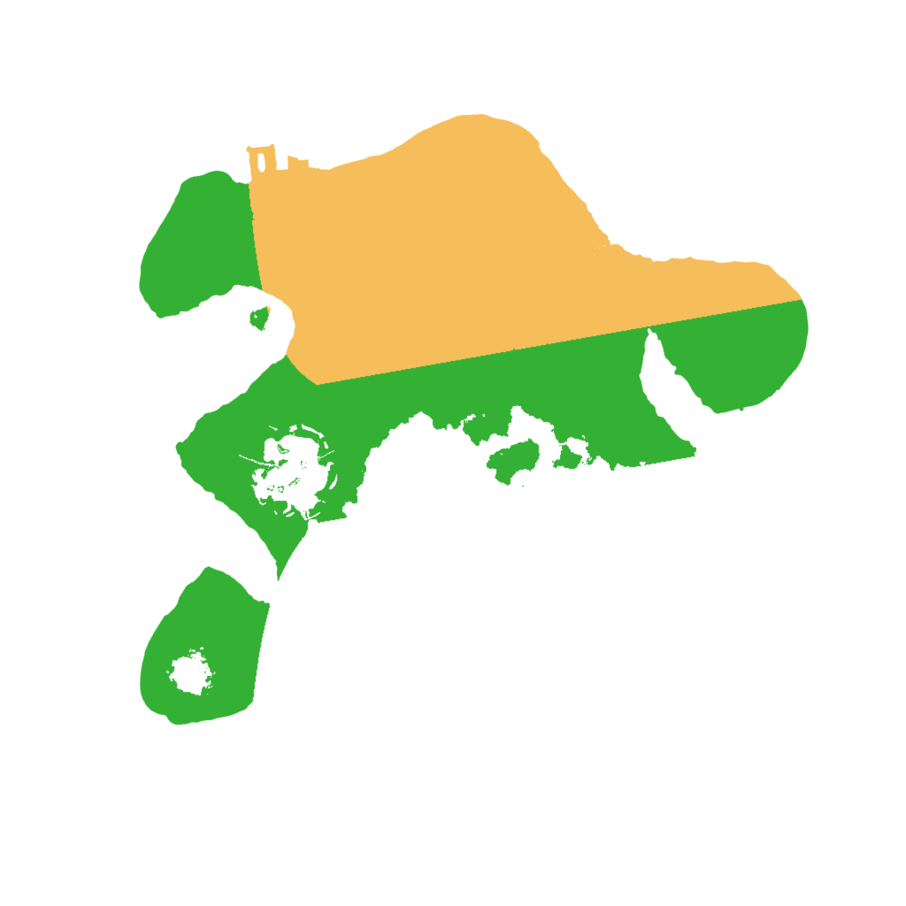 Biome Rust Map: Procedural Map, Size: 2000, Seed: 231373678