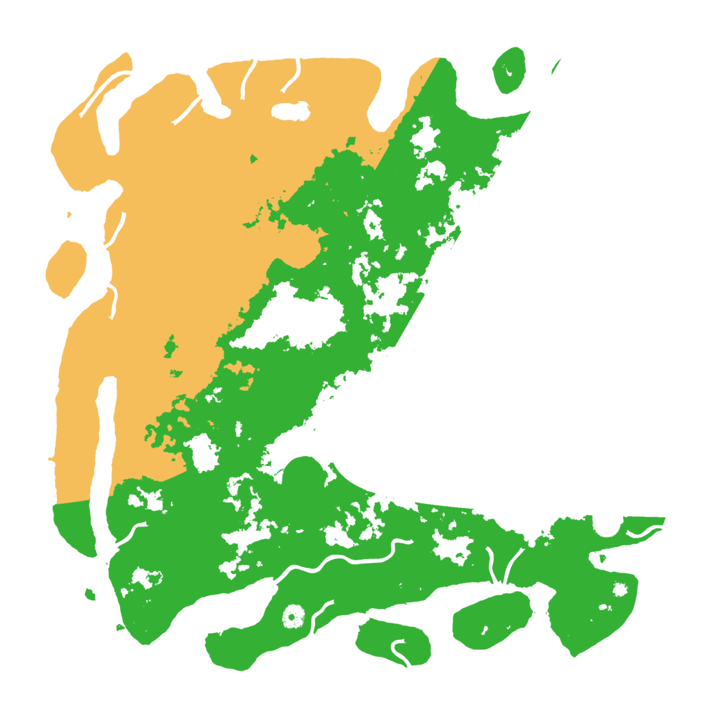 Biome Rust Map: Procedural Map, Size: 4500, Seed: 2071397044