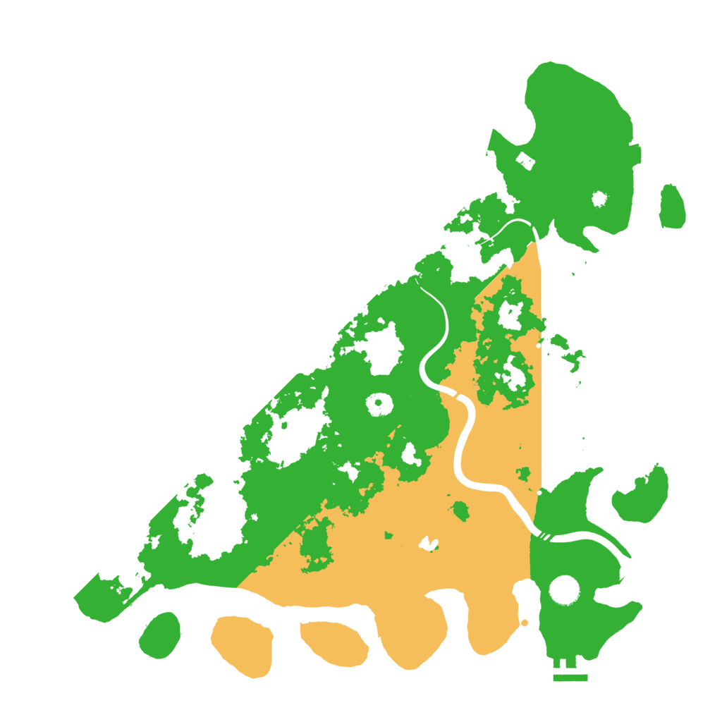 Biome Rust Map: Procedural Map, Size: 4250, Seed: 591474356