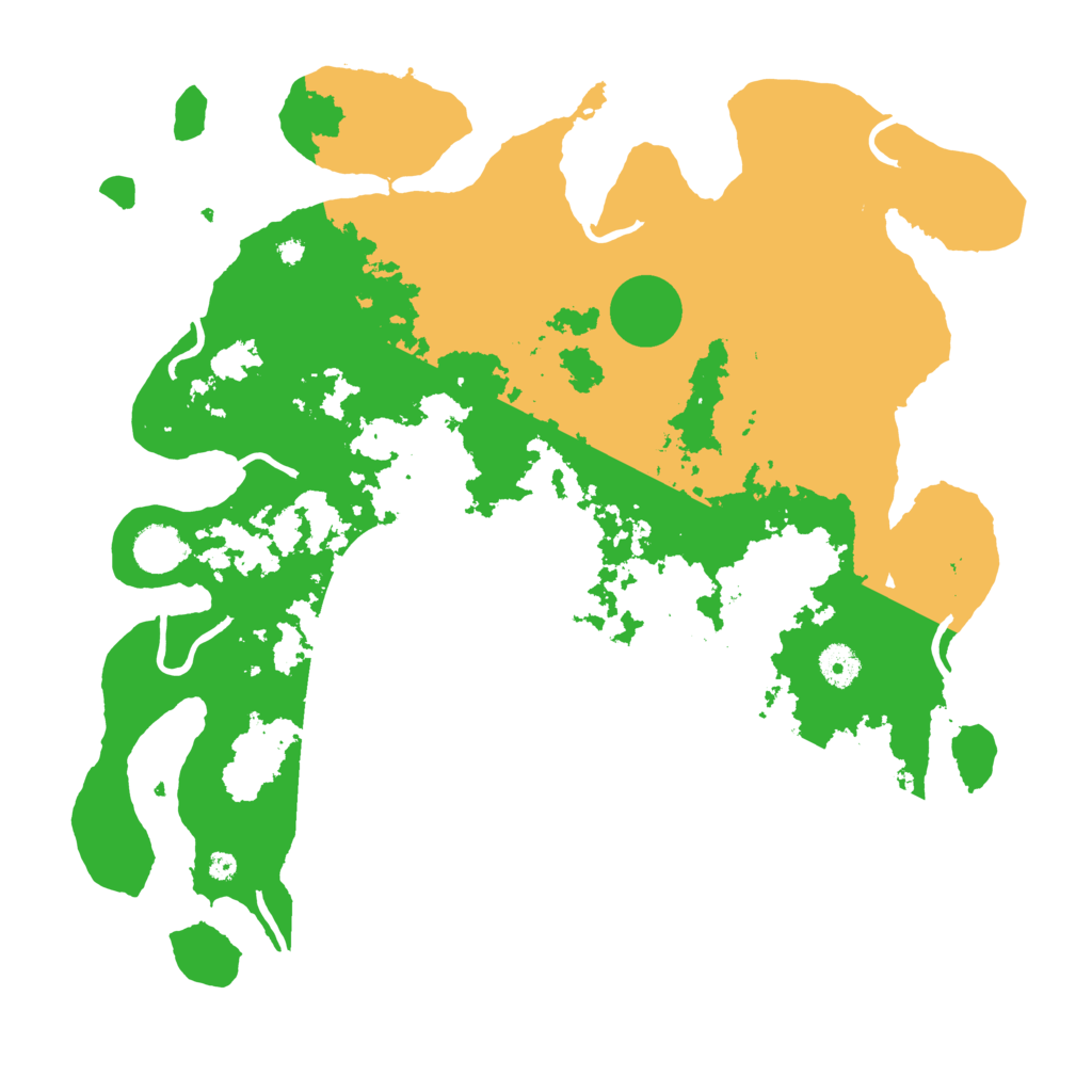 Biome Rust Map: Procedural Map, Size: 4000, Seed: 529571390