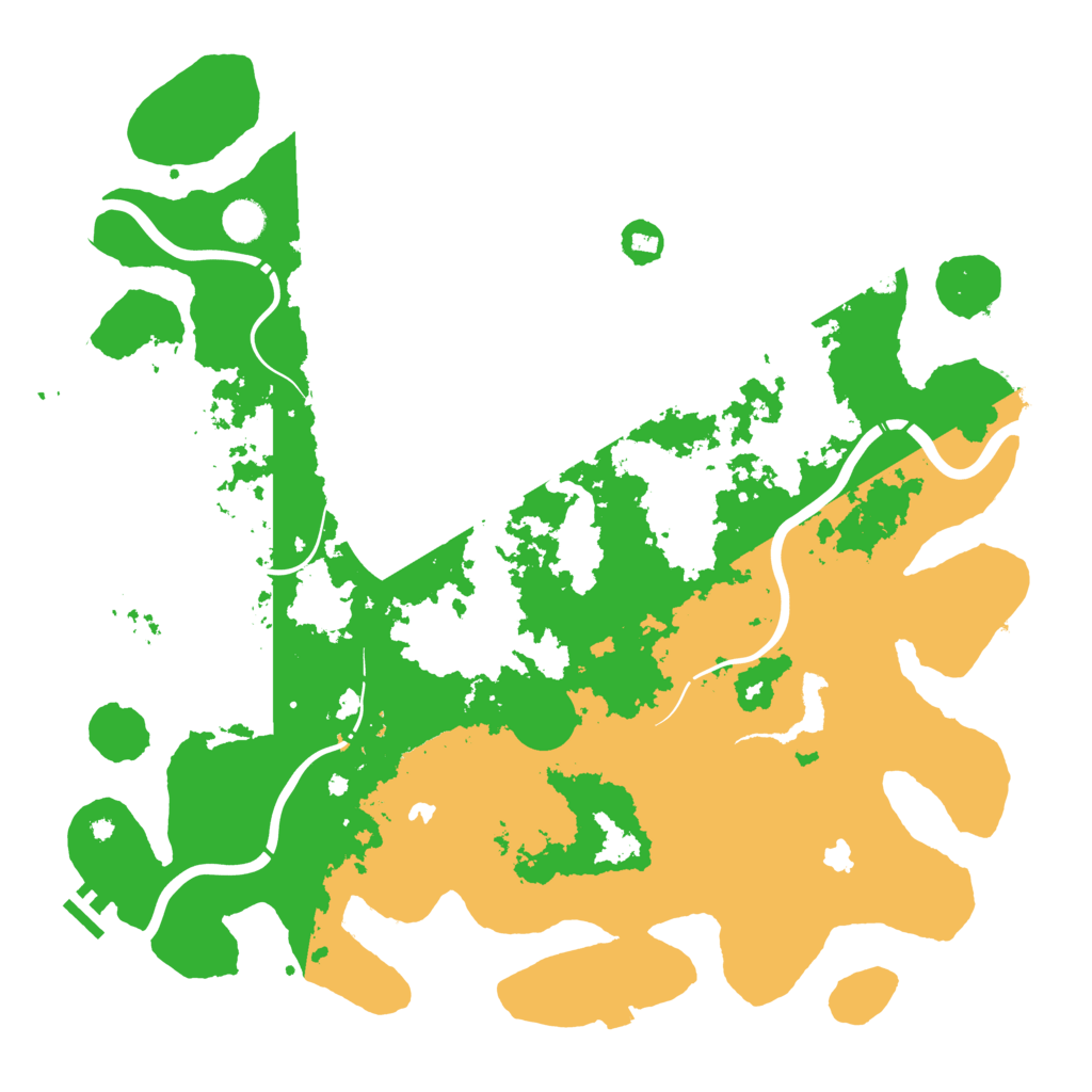 Biome Rust Map: Procedural Map, Size: 4500, Seed: 1932343243