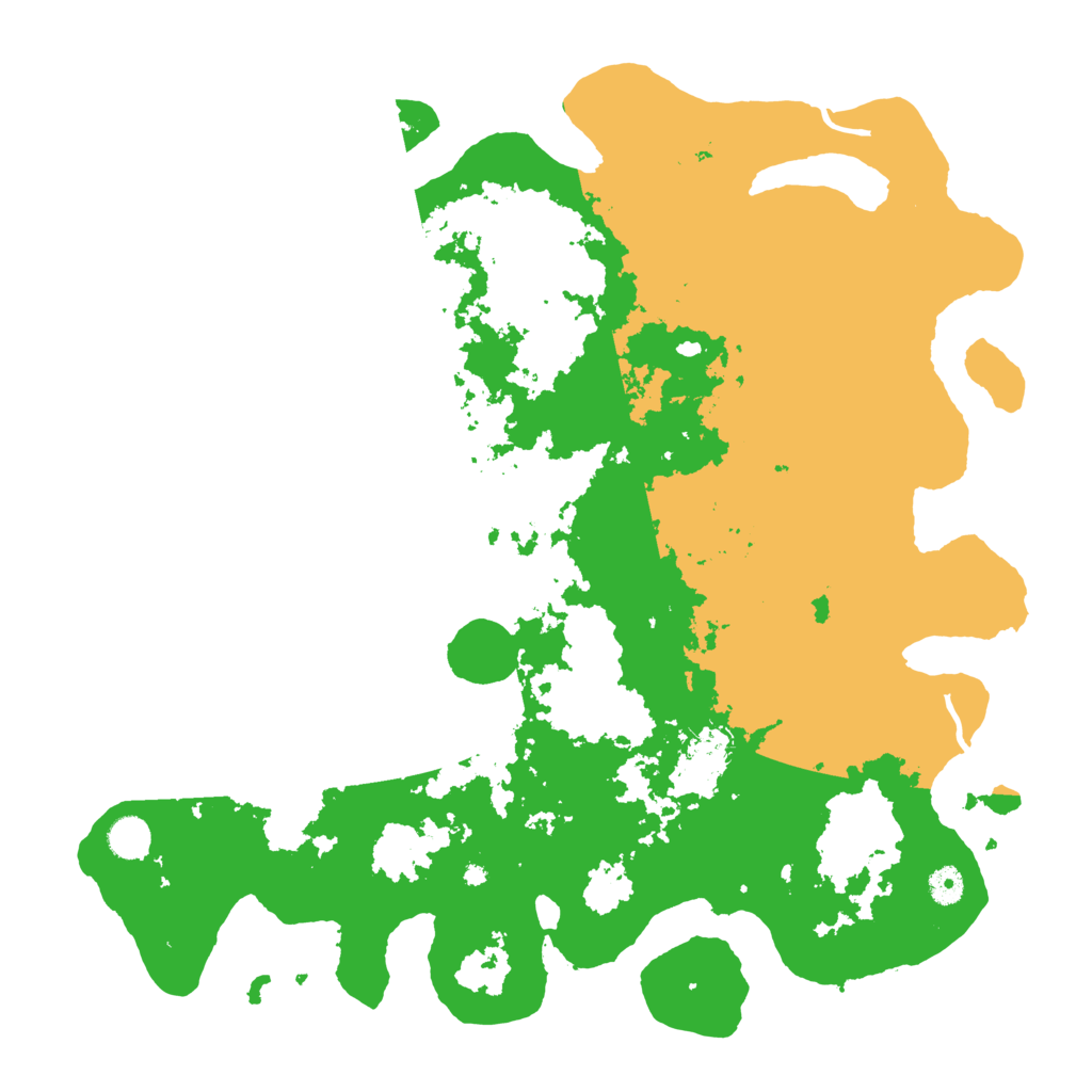 Biome Rust Map: Procedural Map, Size: 4500, Seed: 2087862797