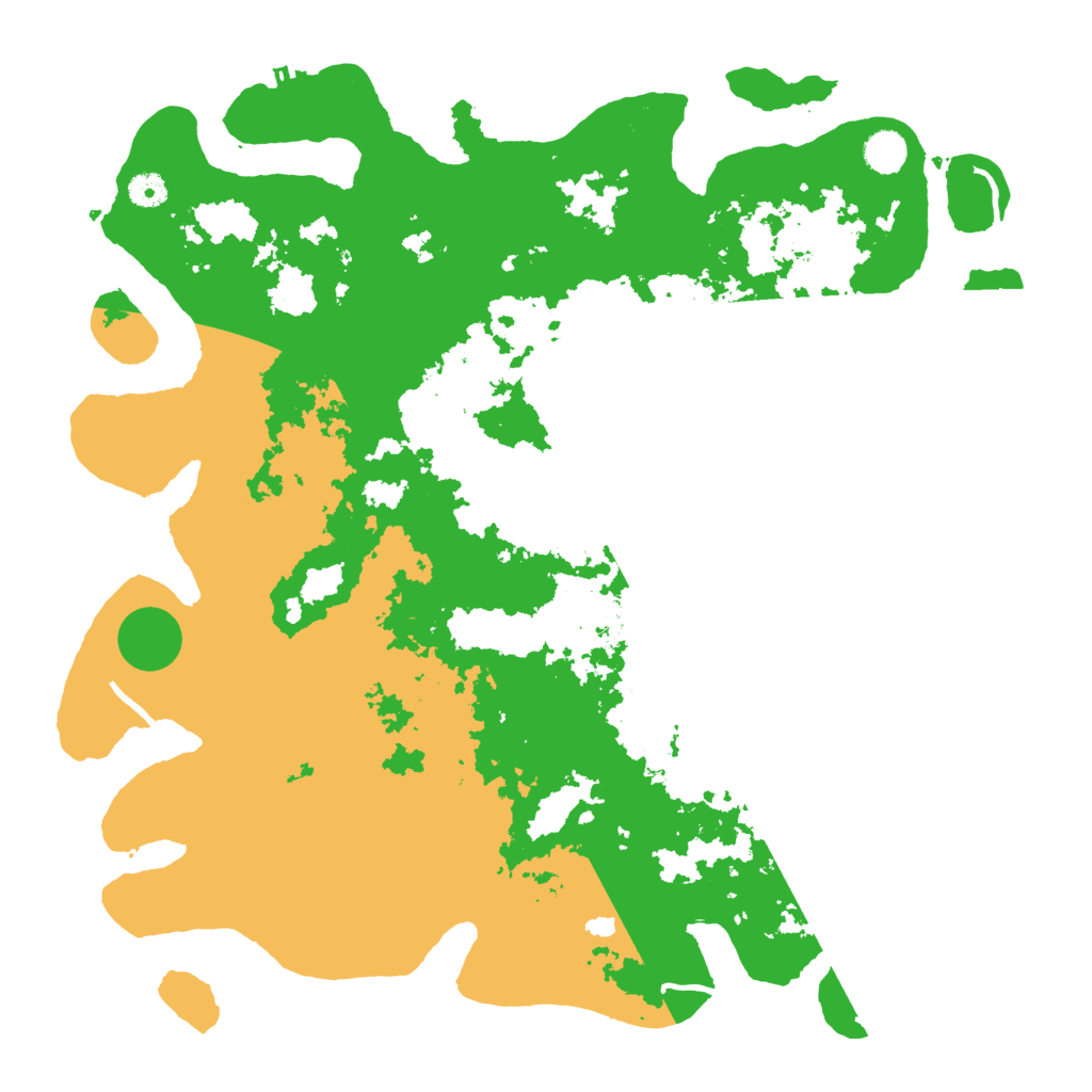Biome Rust Map: Procedural Map, Size: 4500, Seed: 86846553